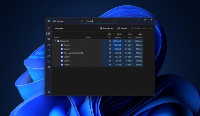 Discord app for Windows 11